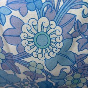 Vintage 60's DORMA MOD Hippie Pair of Pillowcases Queen Sz. Made in UK